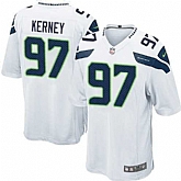 Nike Men & Women & Youth Seahawks #97 Kerney White Team Color Game Jersey,baseball caps,new era cap wholesale,wholesale hats